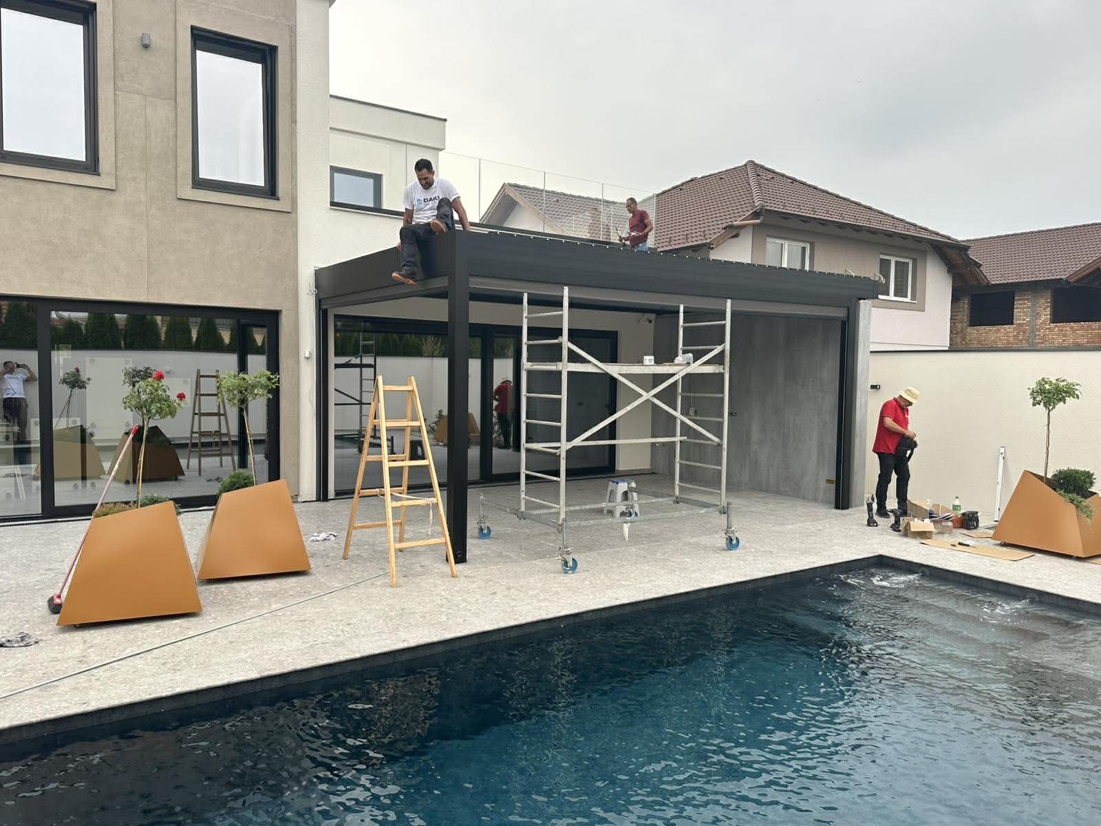 Kuca pergola 1 — realizovan projekat, DAKI PLAST Sombor