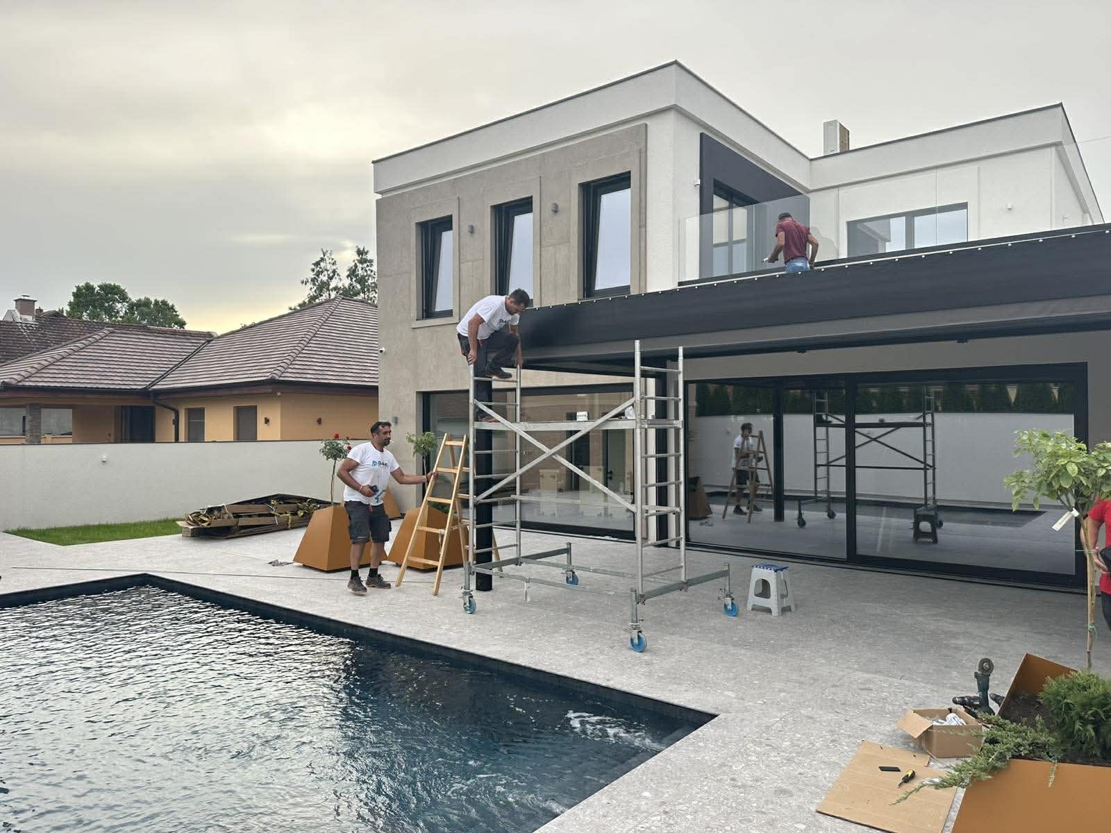 Kuca pergola 2 — realizovan projekat, DAKI PLAST Sombor